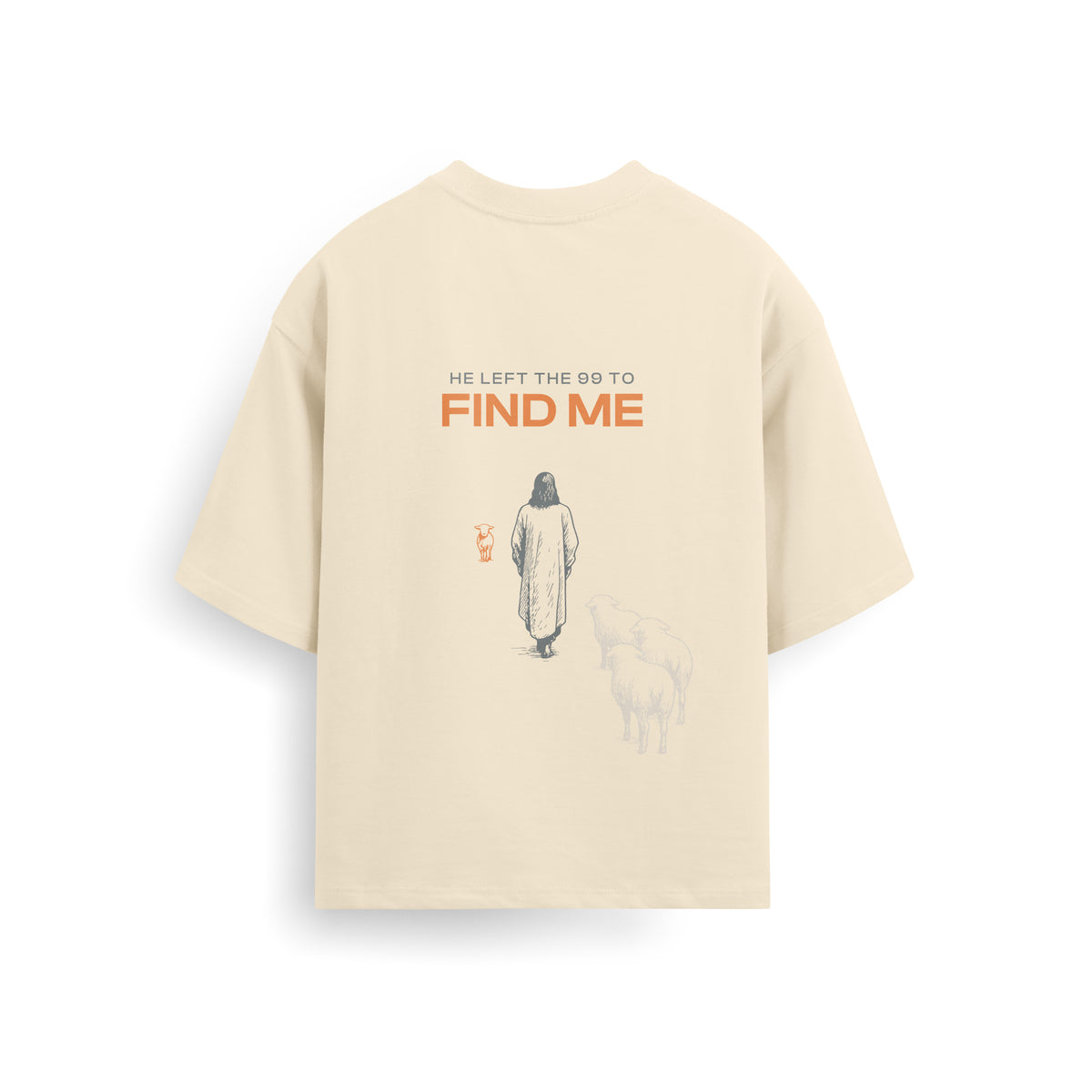 T-Shirt Oversize Hombre | Reckless Love He Left the 99