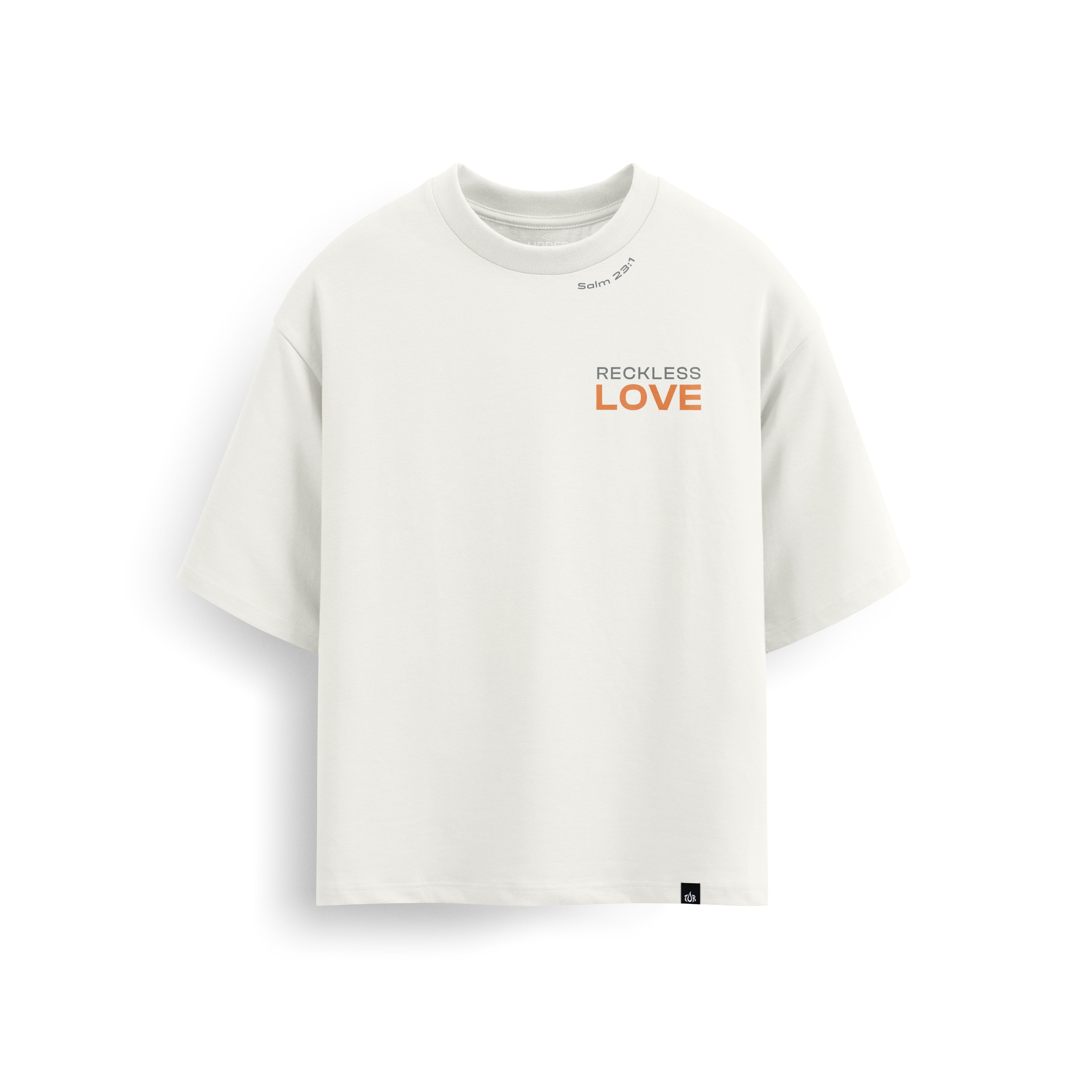 T-Shirt Oversize Hombre | Reckless Love He Left the 99