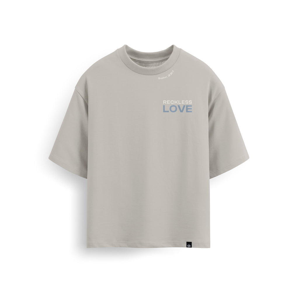 T-Shirt Oversize Hombre | Reckless Love He Left the 99