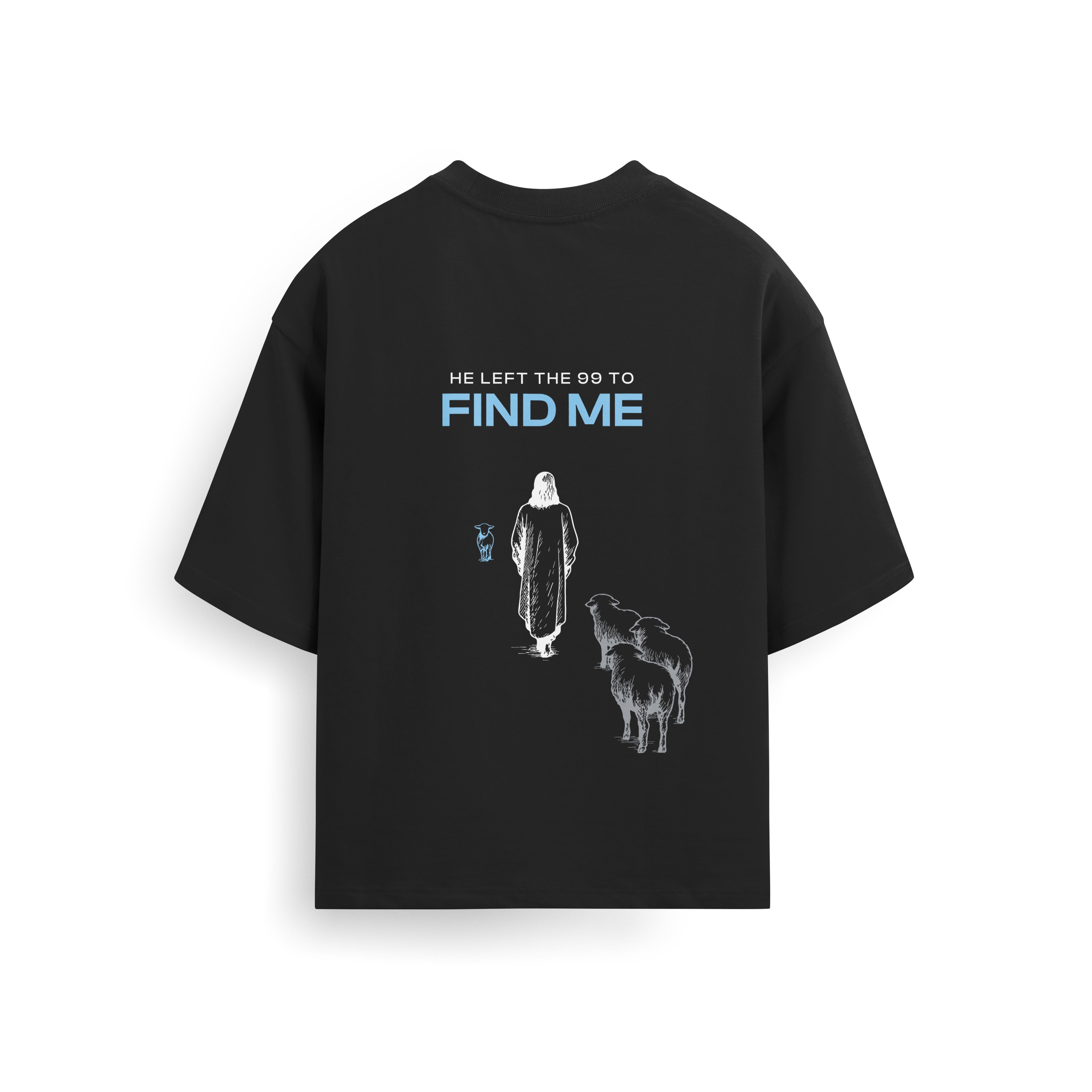 T-Shirt Oversize Hombre | Reckless Love He Left the 99