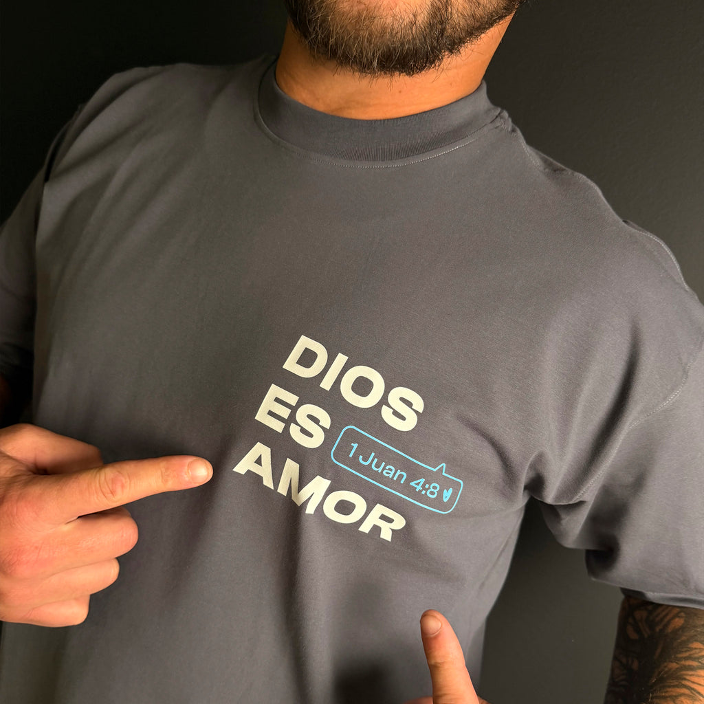 T-Shirt Regular Hombre | Dios Es Amor