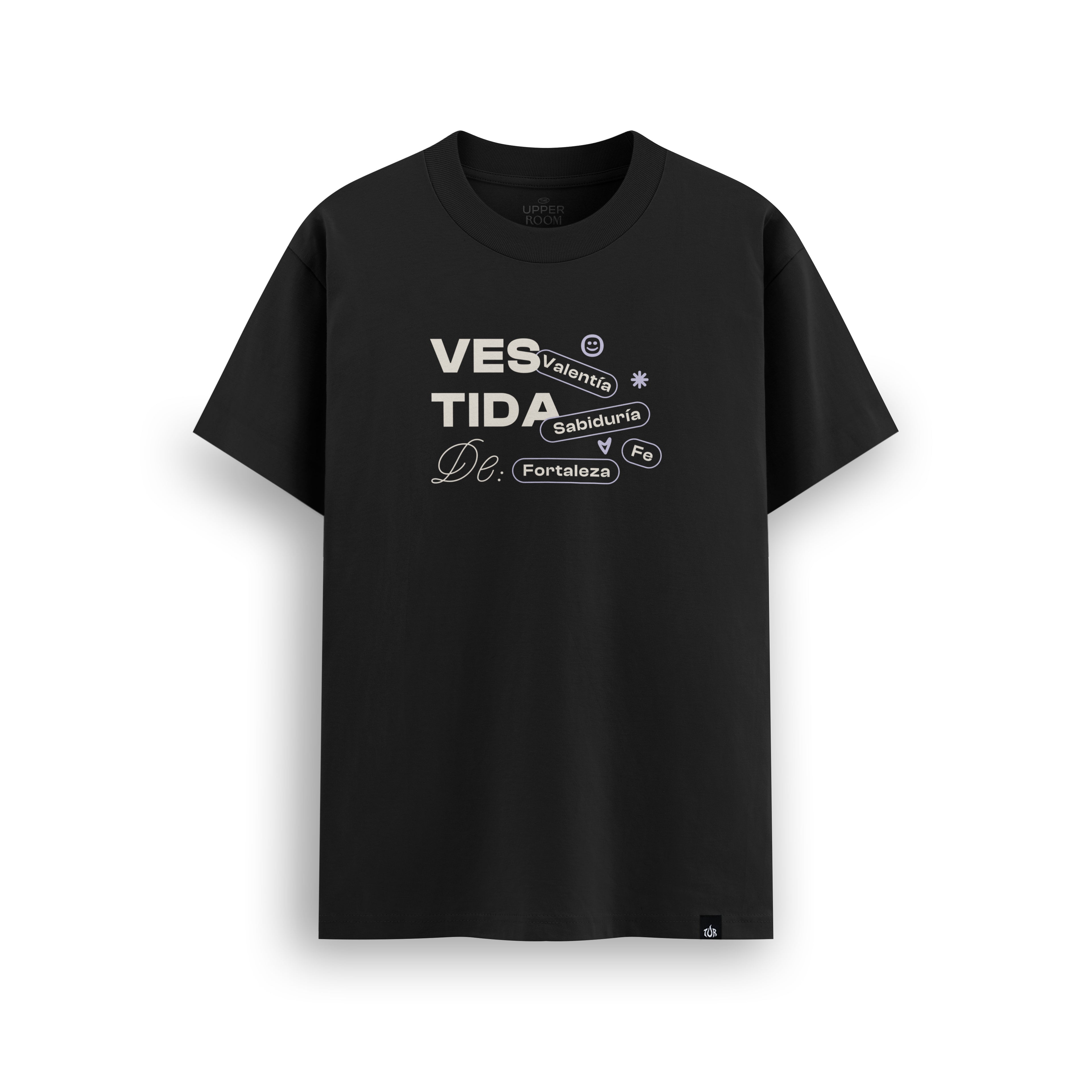 T-Shirt Mujer Vestida De Fuerza