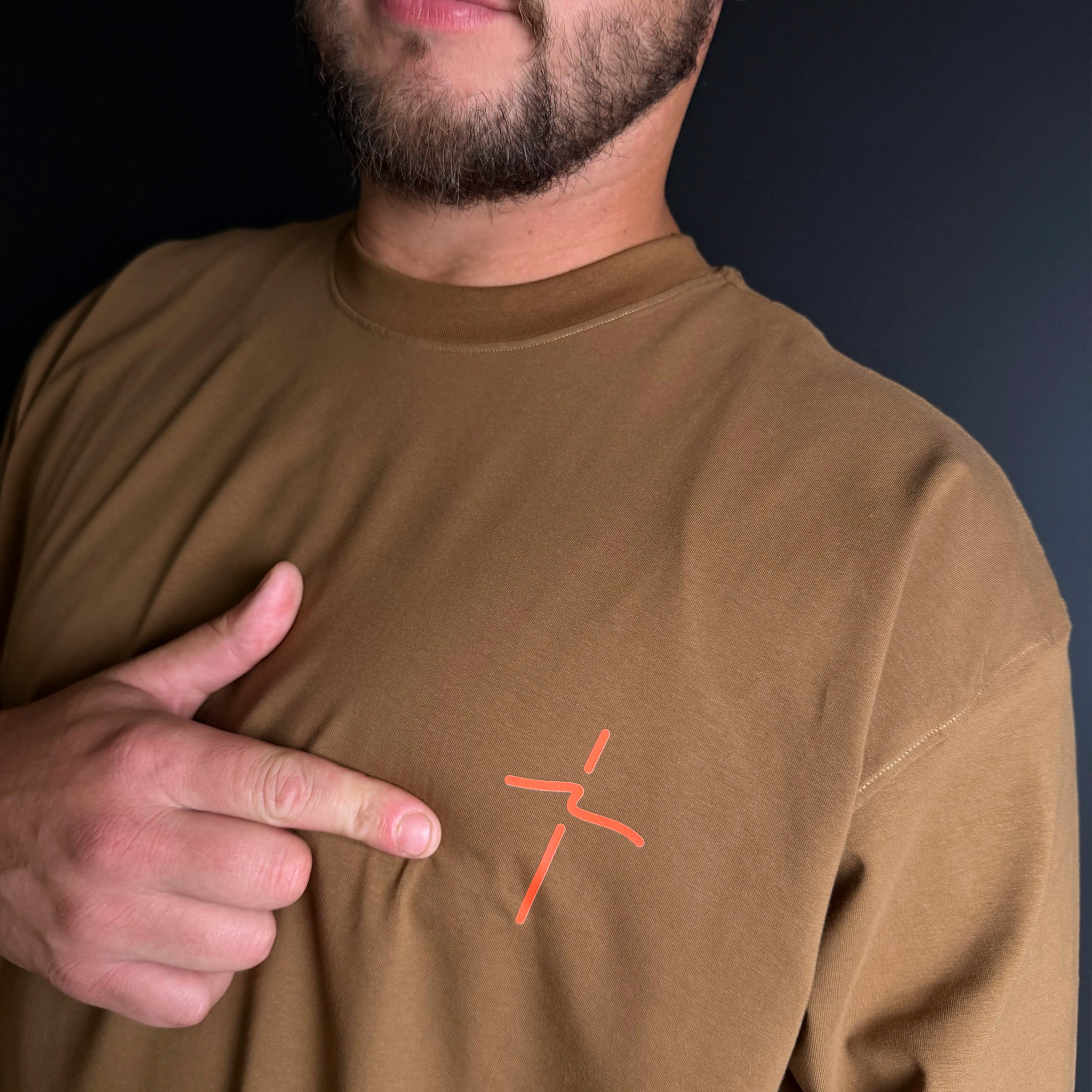T-Shirt Oversize Hombre | Tormenta