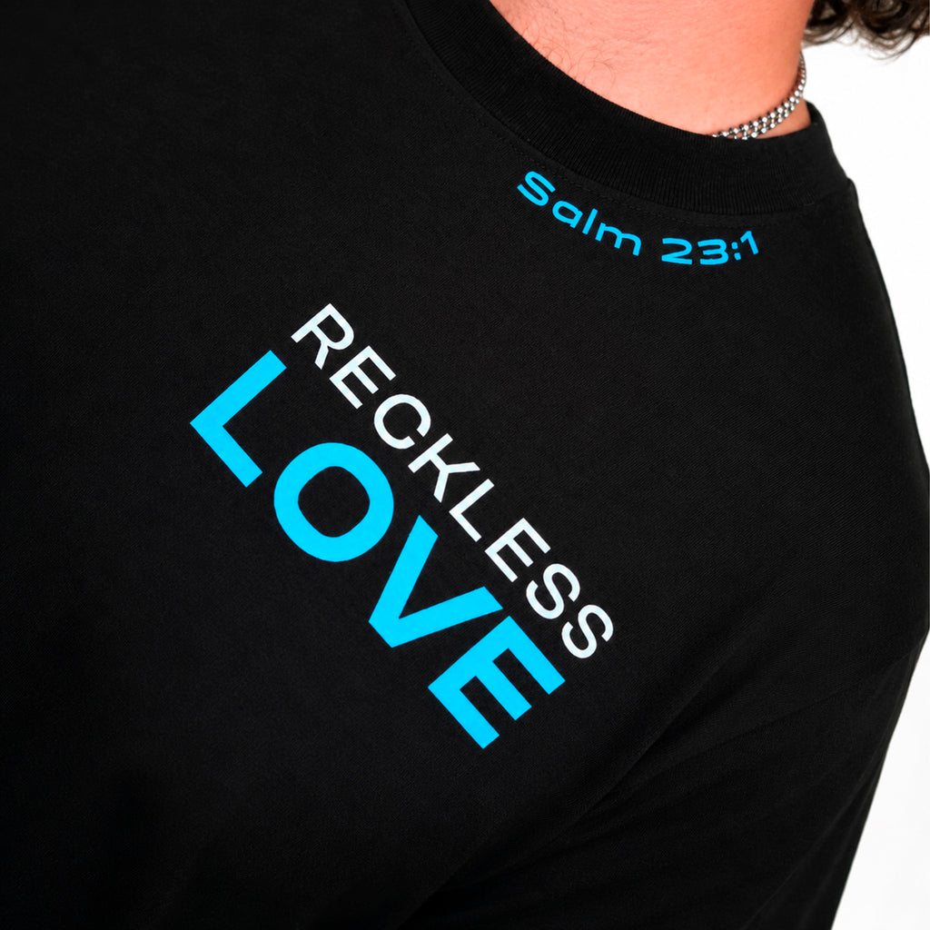 T-Shirt Oversize Hombre | Reckless Love He Left the 99