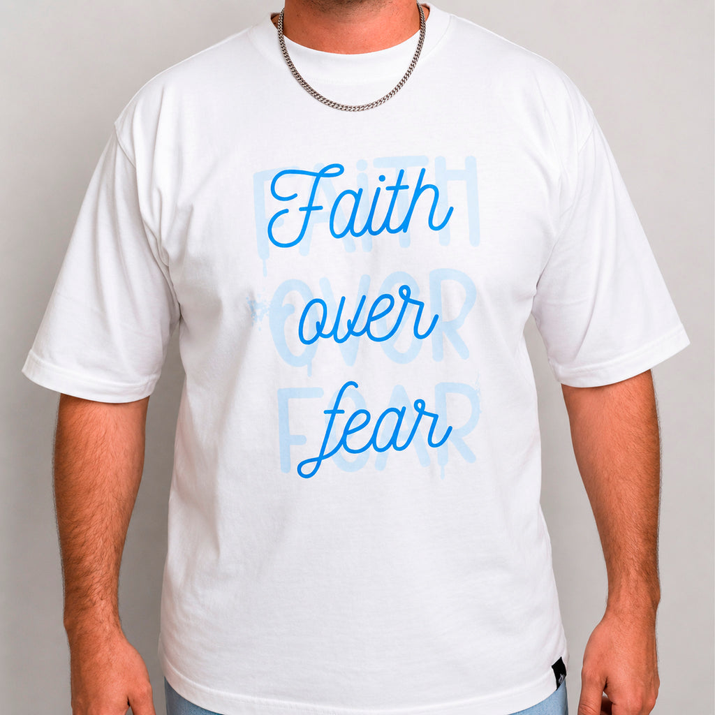 T-Shirt Oversize Hombre|Faith