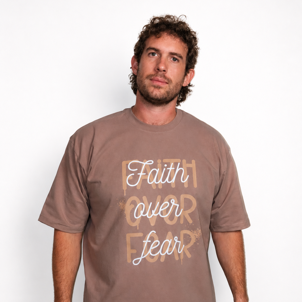 T-Shirt Oversize Hombre | Faith