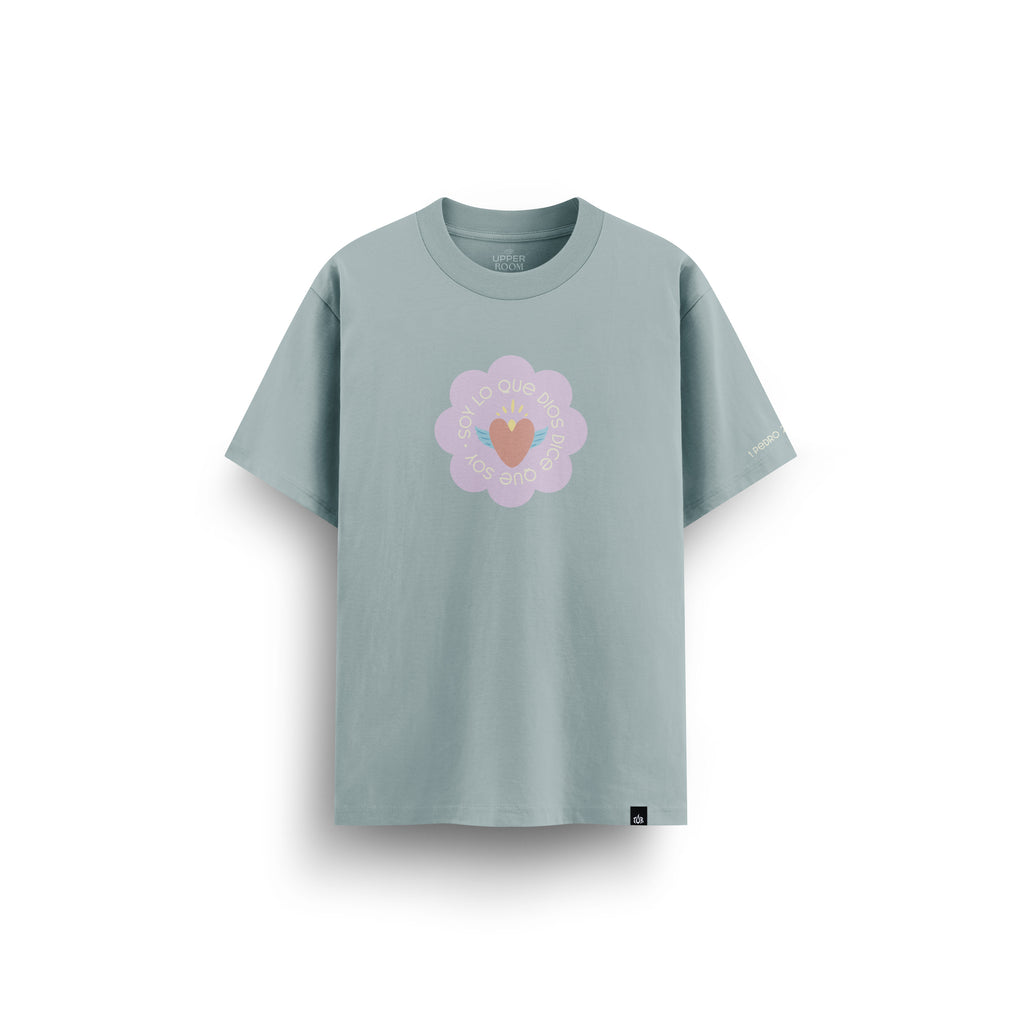 T-Shirt Regular Niña | Soy lo que Dios Dice