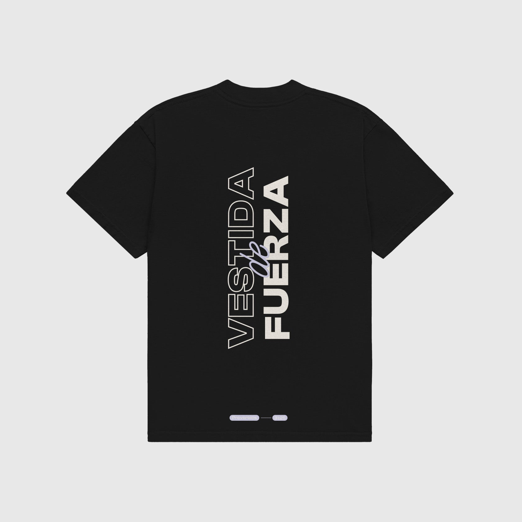 T-Shirt Mujer Vestida De Fuerza